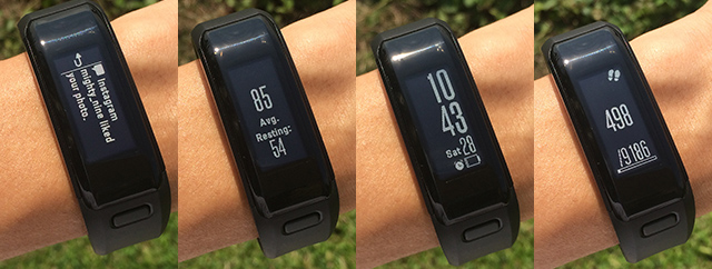 màn hình đồng hồ garmin vivosmart hr chính hãng