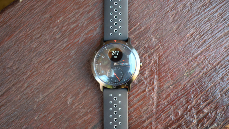 smartwatch withing steel hr sport