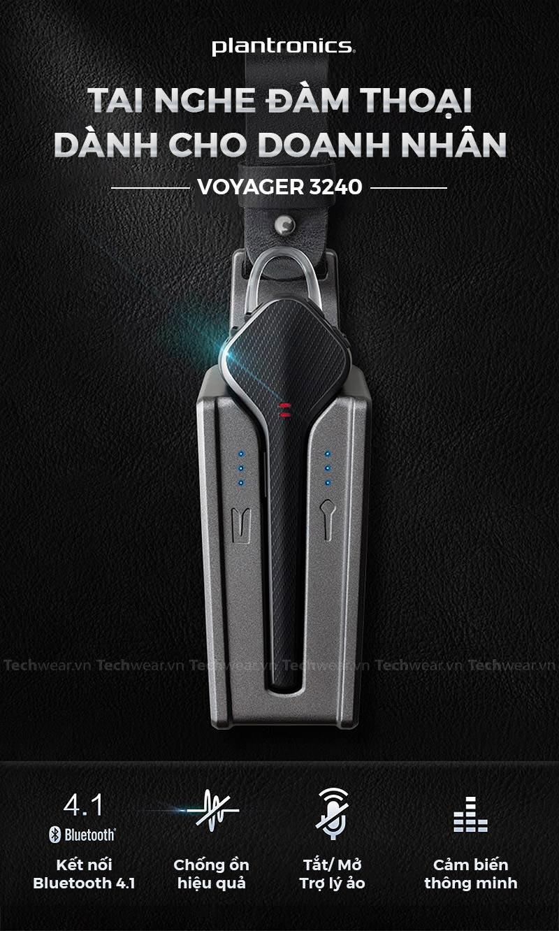 mở hộp Plantronics Voyager 3240
