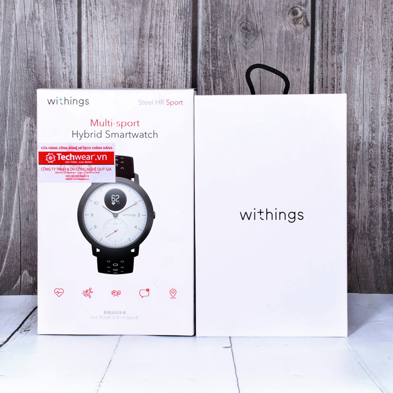 nơi bán đồng hồ Withings Steel HR Sport Techwear