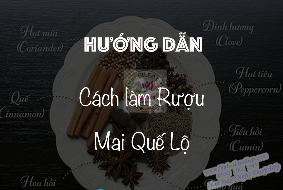 HƯỚNG DẪN: CÁCH LÀM RƯỢU MAI QUẾ LỘ - Làm Bánh Trung Thu