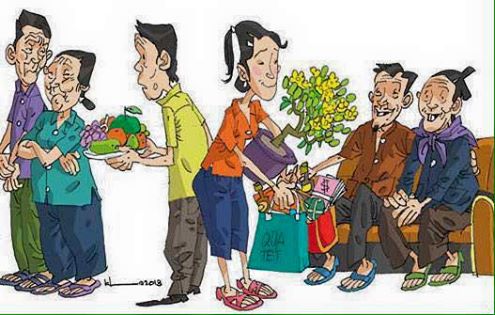 Sự khác biệt giữa nhà bố mẹ vợ và bố mẹ chồng