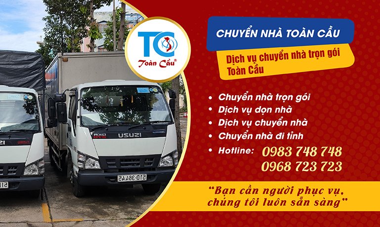 dịch vụ chuyển nhà toàn cầu