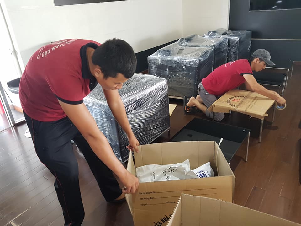 Chuyển văn phòng trọn gói tại Quận Cầu Giấy, Hà Nội