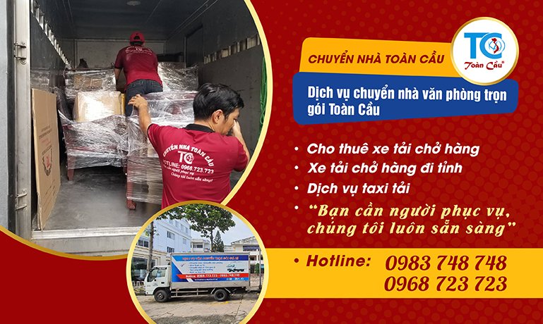 dịch vụ chuyển văn phòng toàn cầu