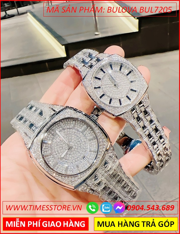 dong-ho-cap-doi-bulova-mat-vuong-full-da-day-kim-loai-timesstore-vn