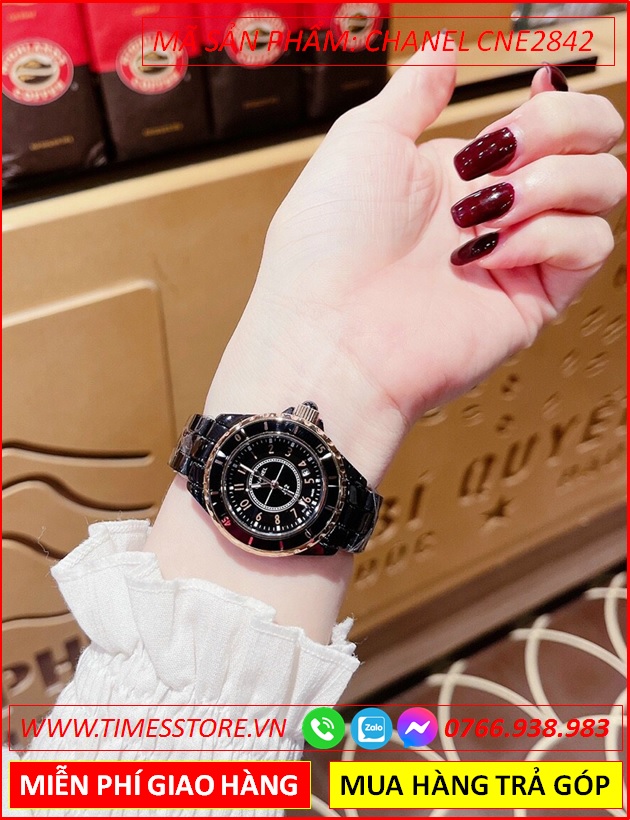 dong-ho-cap-doi-chanel-j12-mat-rose-gold-day-ceramic-den-timesstore-vn