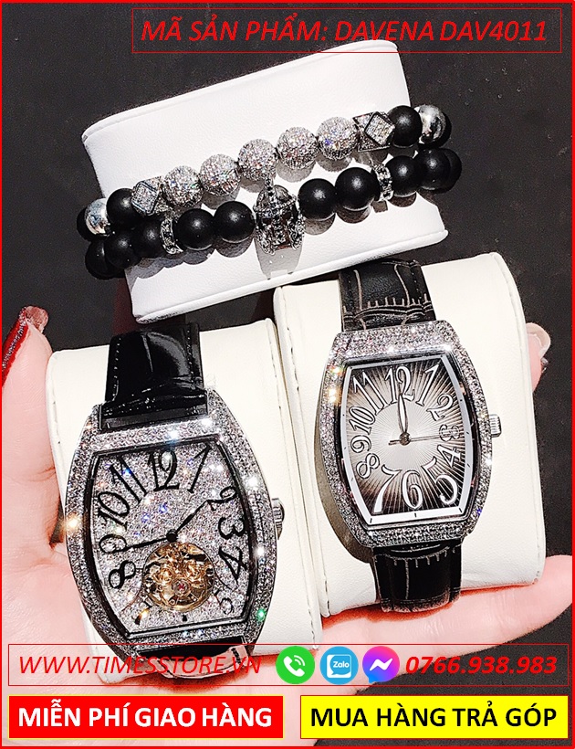 dong-ho-cap-doi-davena-automatic-mat-oval-dinh-da-swarovski-silver-day-da-den-thoi-trang-dep-gia-re-timesstore-vn