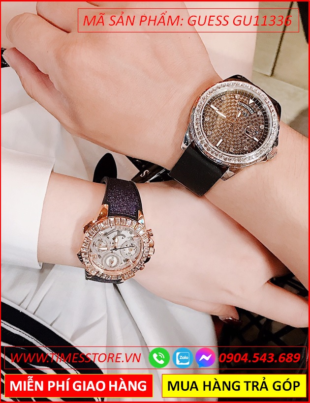 dong-ho-cap-doi-guess-mat-tron-vang-gold-dinh-da-thoi-trang-dep-timesstore-vn