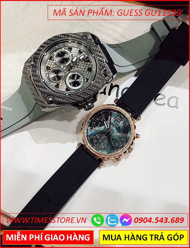 dong-ho-cap-doi-guess-tua-hublot-6-kim-day-sillicone-timesstore-vn