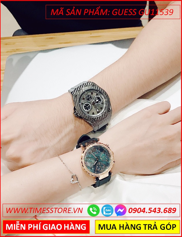 dong-ho-cap-doi-guess-tua-hublot-6-kim-day-sillicone-timesstore-vn