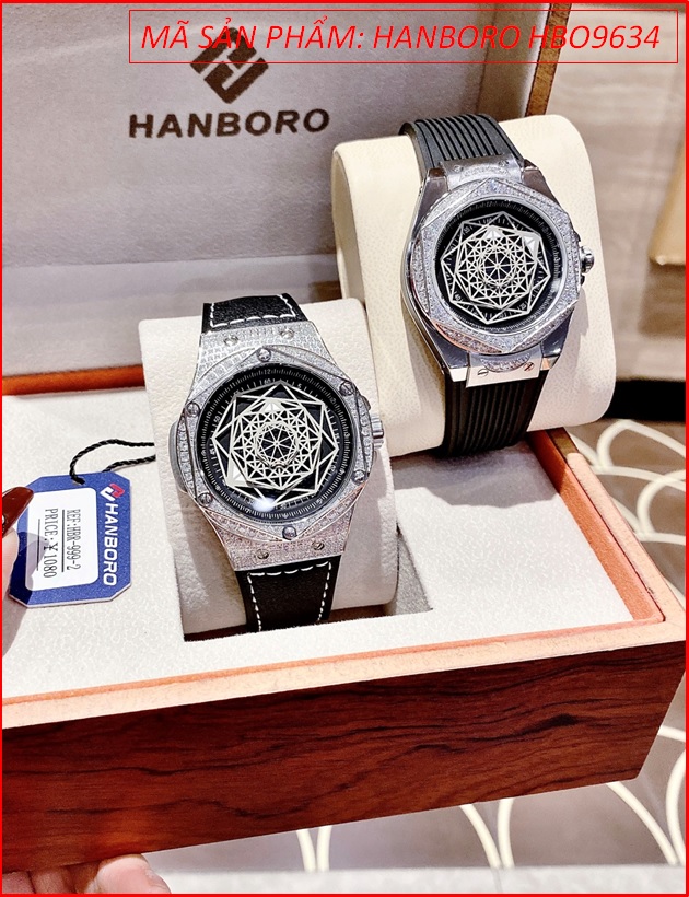 dong-ho-cap-doi-hanboro-automatic-mat-vu-tru-dinh-da-day-den-timesstore