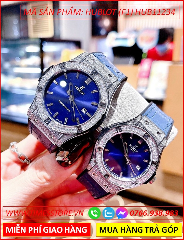 dong-ho-cap-doi-hublot-f1-chronograph-dinh-da-swarovski-sillicone-xanh-navy-timesstore-vn