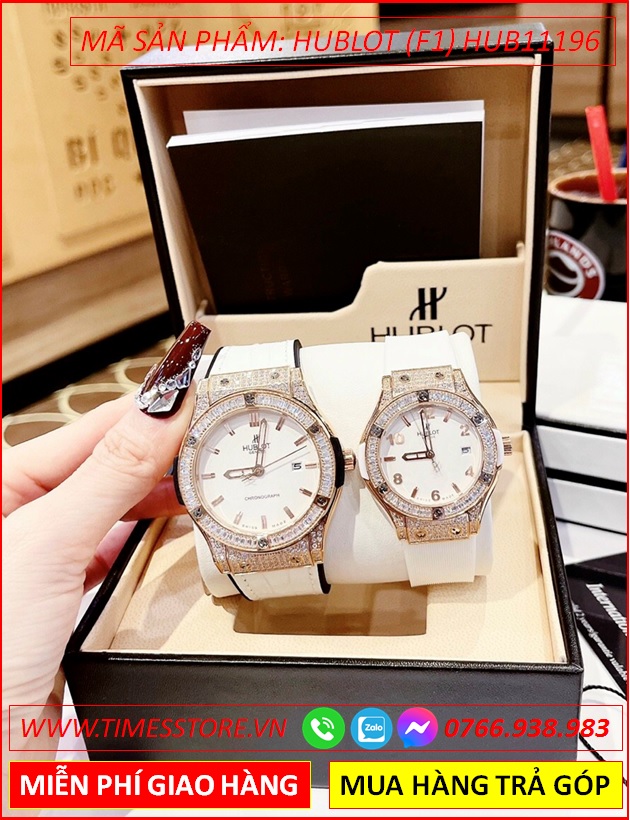 dong-ho-cap-doi-hublot-f1-mat-chronograph-rose-gold-day-trang-timesstore-vn