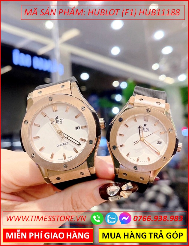 dong-ho-cap-doi-hublot-f1-mat-trang-rose-gold-day-silicone-timesstore-vn