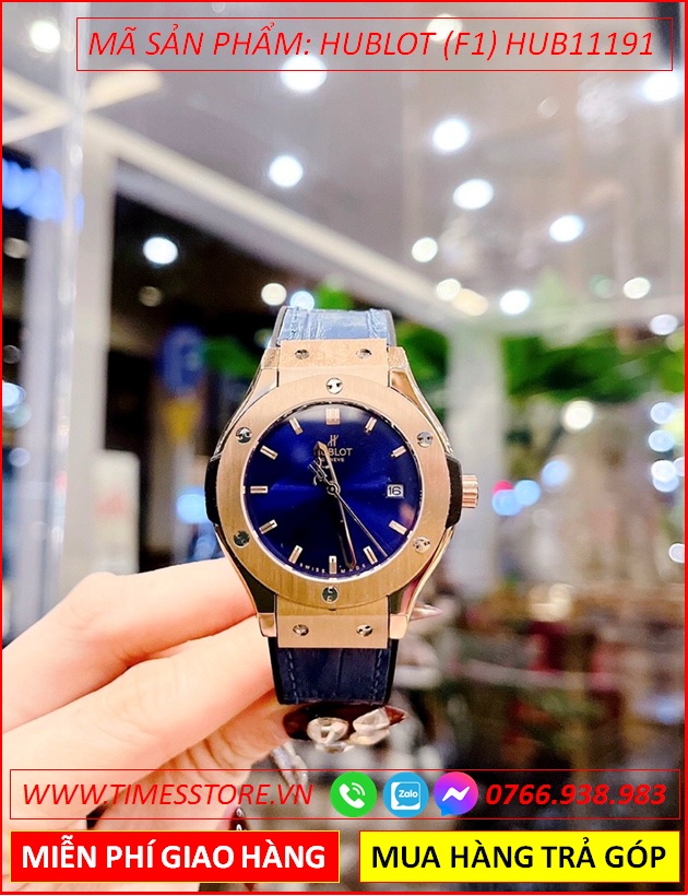 dong-ho-cap-doi-hublot-f1-mat-tron-rose-gold-day-da-xanh-timesstore-vn