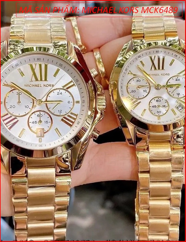 dong-ho-cap-doi-michael-kors-mat-trang-chronograph-day-vang-gold-timesstore-vn