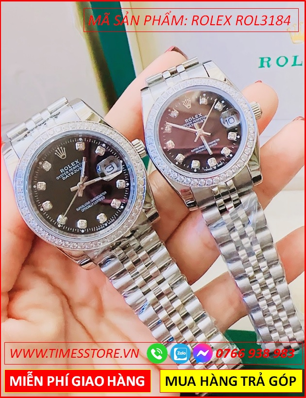 dong-ho-cap-doi-rolex-f1-mat-den-dinh-da-day-kim-loai-timesstore-vn