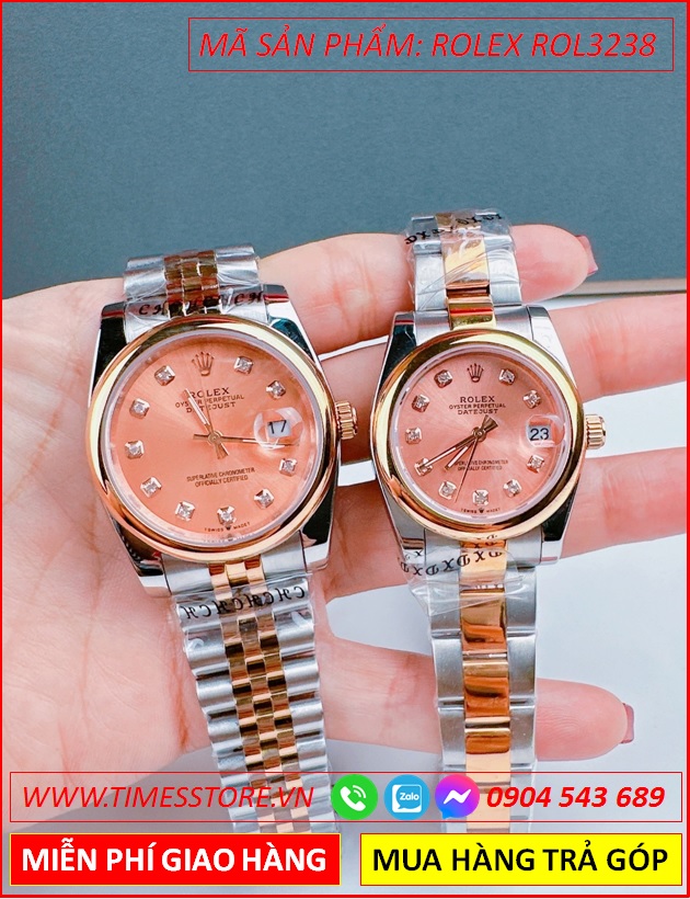 dong-ho-cap-doi-rolex-f1-mat-hong-nieng-tron-day-demi-vang-gold-timesstore-vn