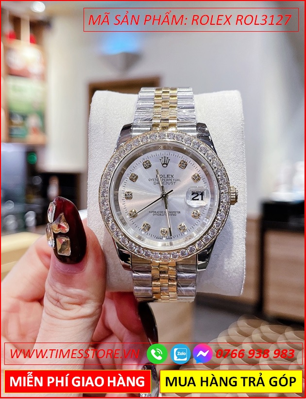 dong-ho-cap-doi-rolex-f1-mat-trang-dinh-da-day-demi-vang-gold-timesstore-vn