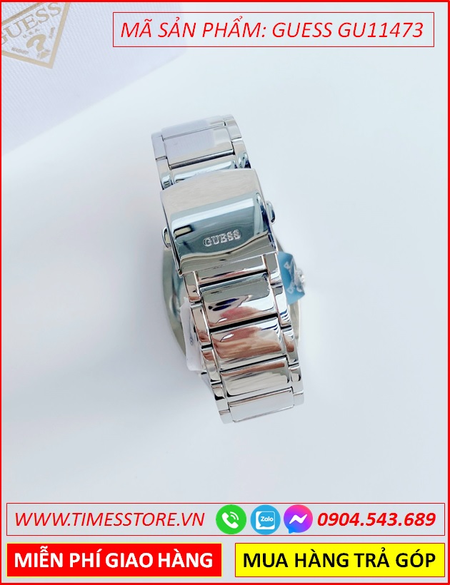 dong-ho-guess-nam-phoenix-mat-chu-nhat-den-day-kim-loai-timesstore-vn