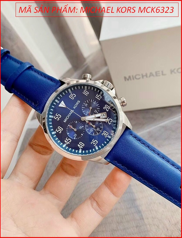 dong-ho-michael-kors-nam-cgronograph-mat-xanh-day-da-xanh-duong-dep-gia-re-timesstore-vn