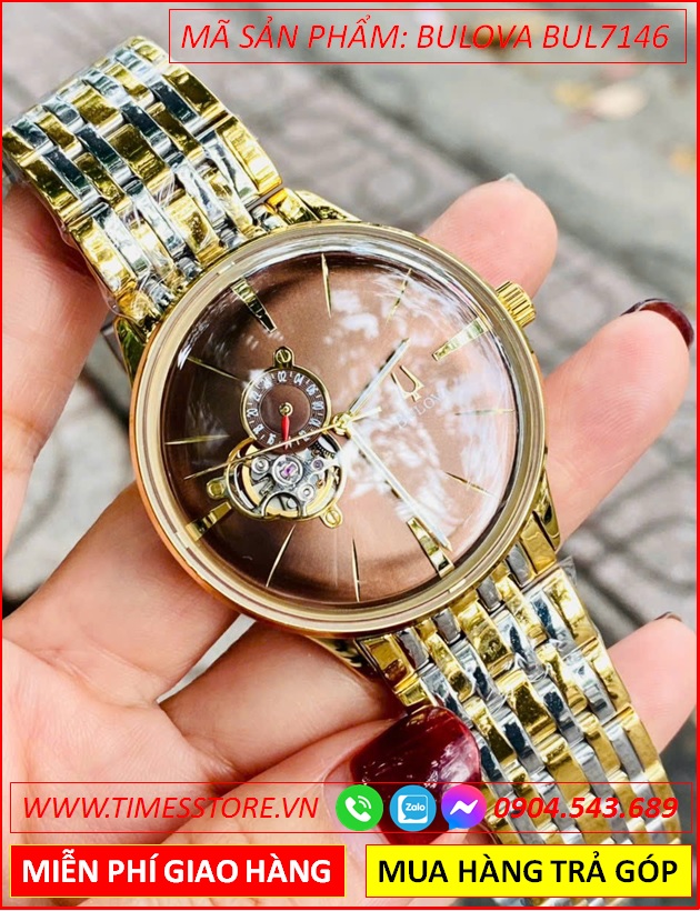 dong-ho-nam-bulova-automatic-mat-nau-lo-tim-day-demi-timesstore-vn