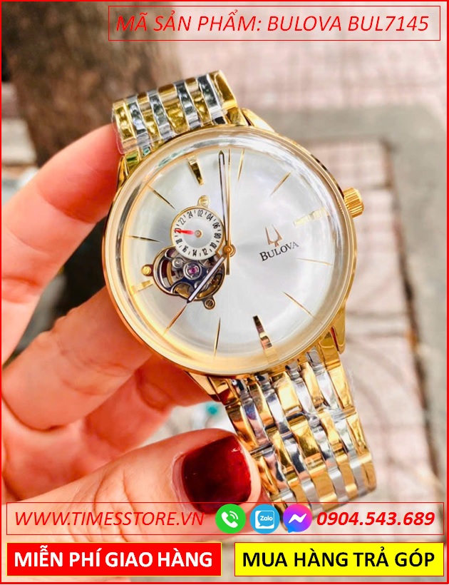 dong-ho-nam-bulova-automatic-mat-trang-lo-tim-day-demi-timesstore-vn