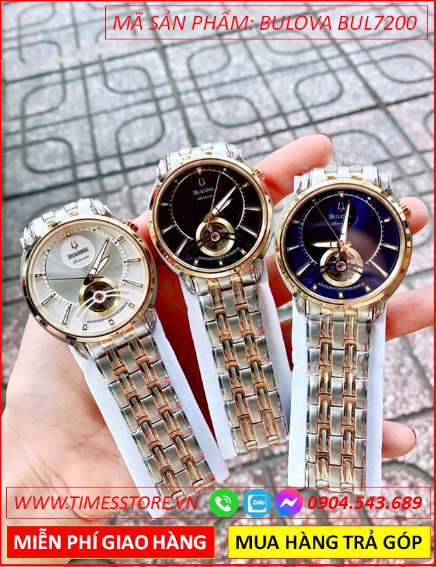 dong-ho-nam-bulova-automatic-mat-xanh-la-day-demi-timesstore-vn