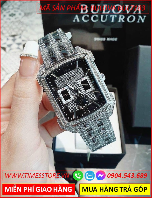 dong-ho-nam-bulova-octava-mat-chu-nhat-den-day-kim-loai-dinh-da-timesstore-vn