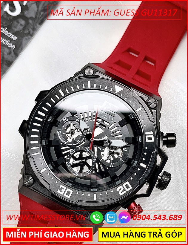 dong-ho-nam-guess-mat-tron-chronograph-the-thao-day-silicone-do-dep-gia-re-timesstore-vn