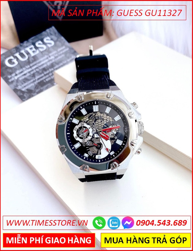 dong-ho-nam-guess-mat-tron-tua-hublot-day-cao-su-den-dep-gia-re-timesstore-vn