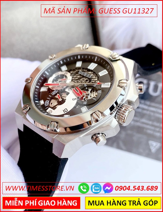 dong-ho-nam-guess-mat-tron-tua-hublot-day-cao-su-den-dep-gia-re-timesstore-vn