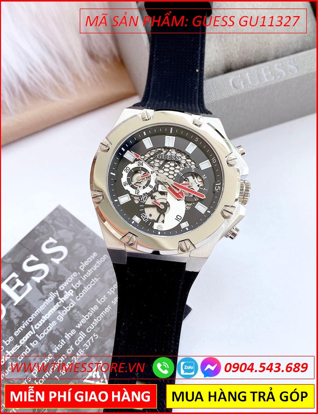 dong-ho-nam-guess-mat-tron-tua-hublot-day-cao-su-den-dep-gia-re-timesstore-vn