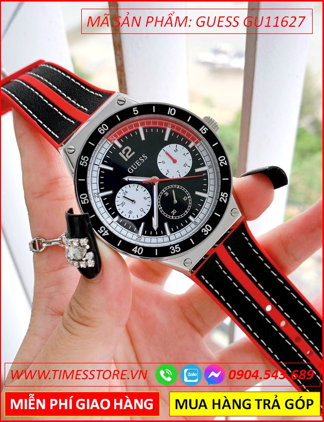 dong-ho-nam-guess-sport-multifunction-mat-chronograph-day-sillicone-do-timesstore-vn