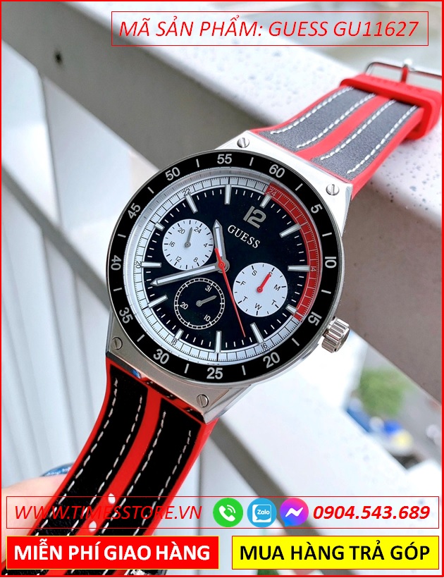 dong-ho-nam-guess-sport-multifunction-mat-chronograph-day-sillicone-do-timesstore-vn