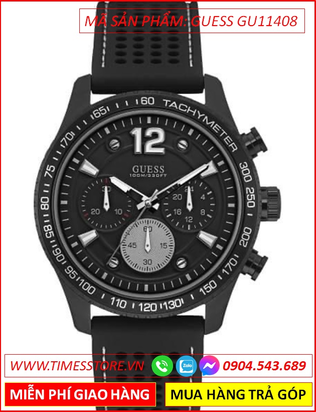 dong-ho-nam-guess-tachymeter-mat-chronograph-day-cao-su-den-timesstore-vn