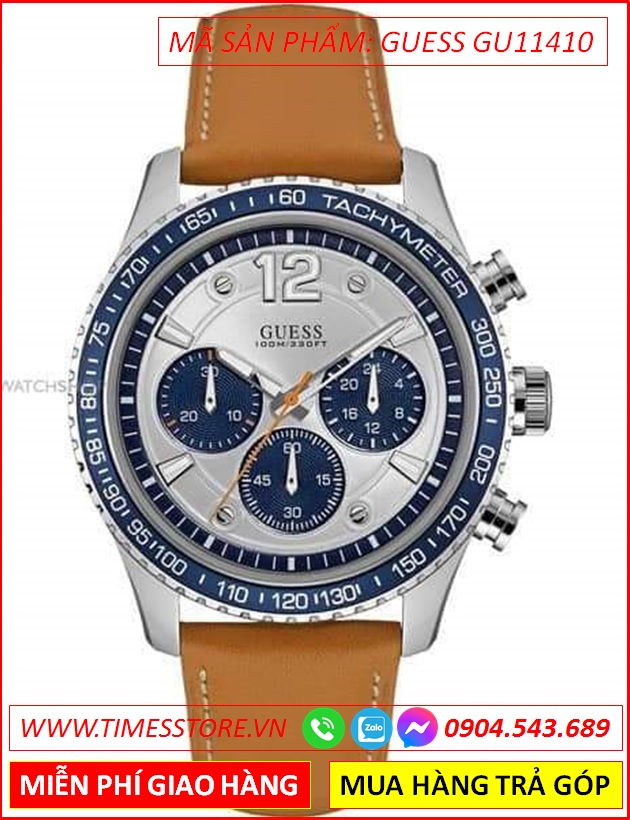 dong-ho-nam-guess-tachymeter-mat-chronograph-day-da-nau-timesstore-vn