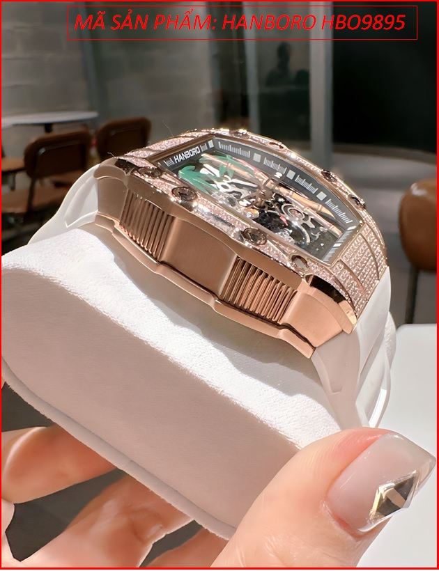 dong-ho-nam-hanboro-automatic-hoa-tiet-gau-truc-dinh-da-rose-gold-sillicone-trang-timesstore-vn