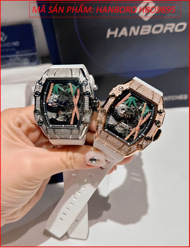 dong-ho-nam-hanboro-automatic-hoa-tiet-gau-truc-dinh-da-rose-gold-sillicone-trang-timesstore-vn