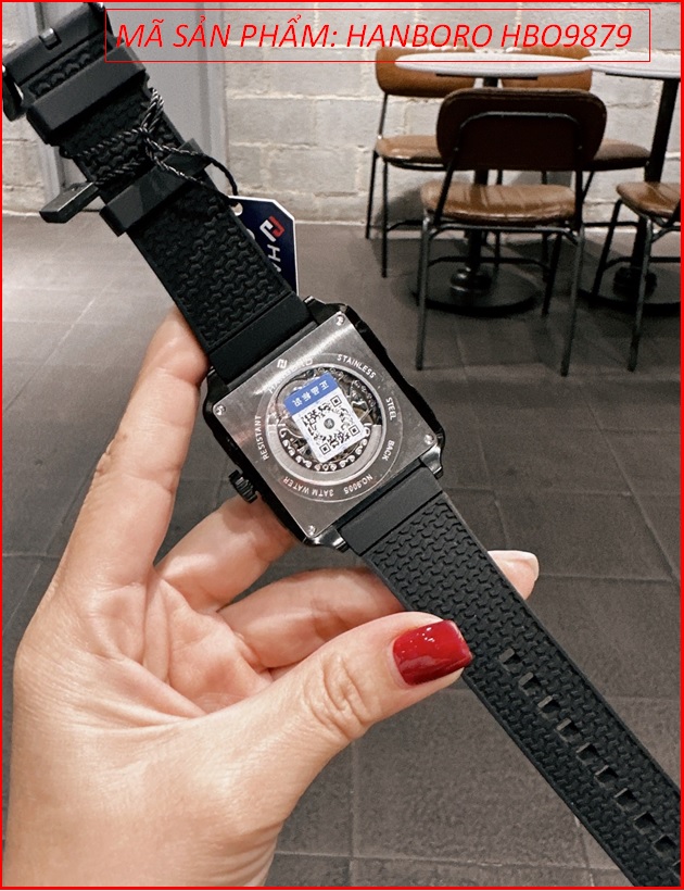 dong-ho-nam-hanboro-automatic-mat-vuong-full-den-day-sillicone-timesstore-vn