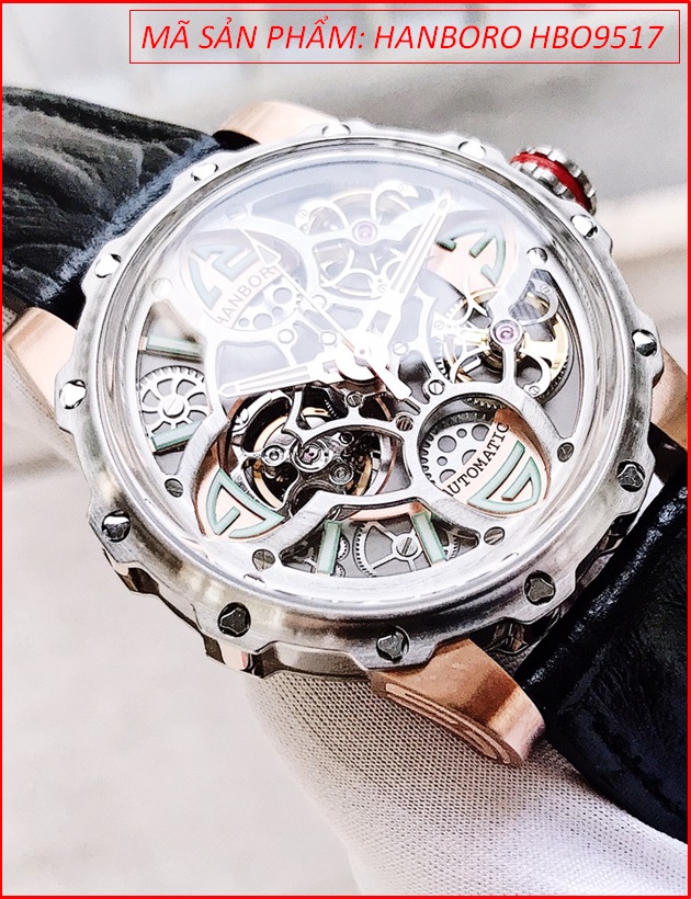 dong-ho-nam-hanboro-tourbillon-automatic-mat-tron-silver-lo-may-day-da-den-dep-gia-re-timesstore-vn