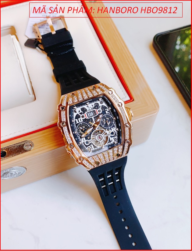 dong-ho-nam-hanboro-tua-richard-mille-rose-gold-day-sillicone-timesstore-vn