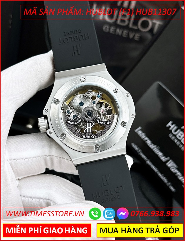 dong-ho-nam-hublot-f1-automatic-lo-co-mat-den-day-sillicone-timesstore-vn