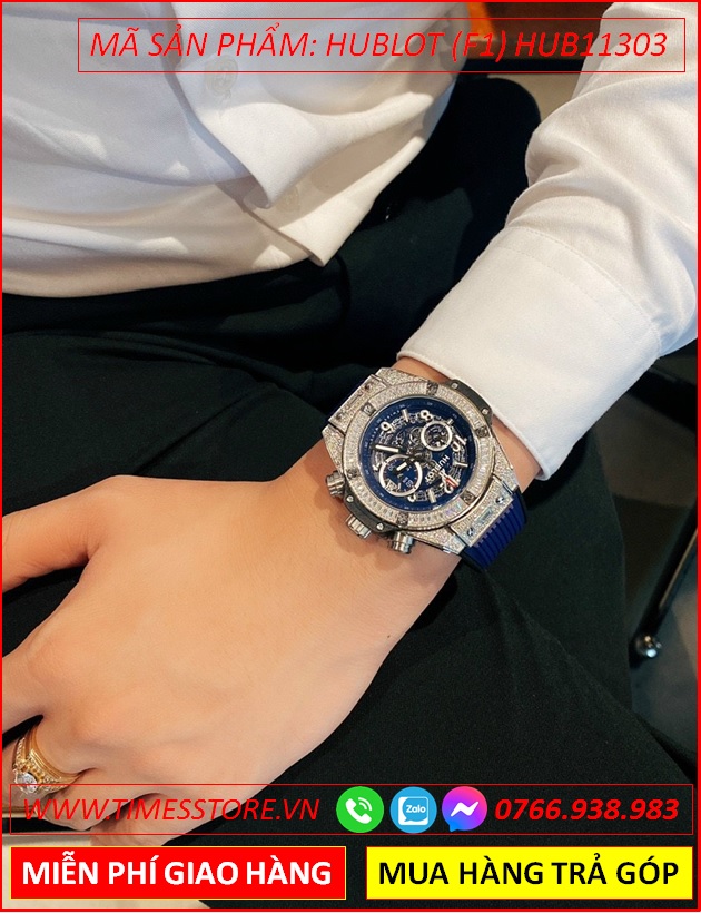 dong-ho-nam-hublot-f1-big-bang-unico-dinh-da-sillicone-xanh-timesstore-vn