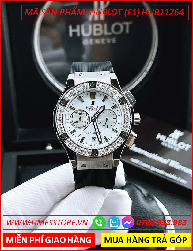 dong-ho-nam-hublot-f1-geneve-chronograph-unisex-mat-trang-dinh-da-sillicone-timesstore-vn