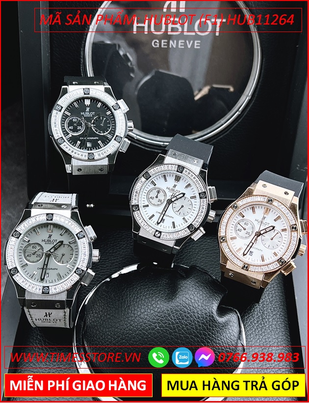 dong-ho-nam-hublot-f1-geneve-chronograph-unisex-mat-trang-dinh-da-sillicone-timesstore-vn