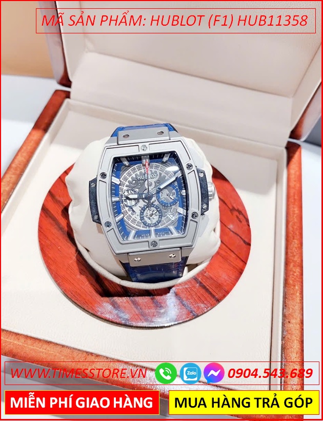 dong-ho-nam-hublot-f1-senna-champion-88-mat-chu-nhat-day-da-xanh-boc-silicone-timesstore-vn