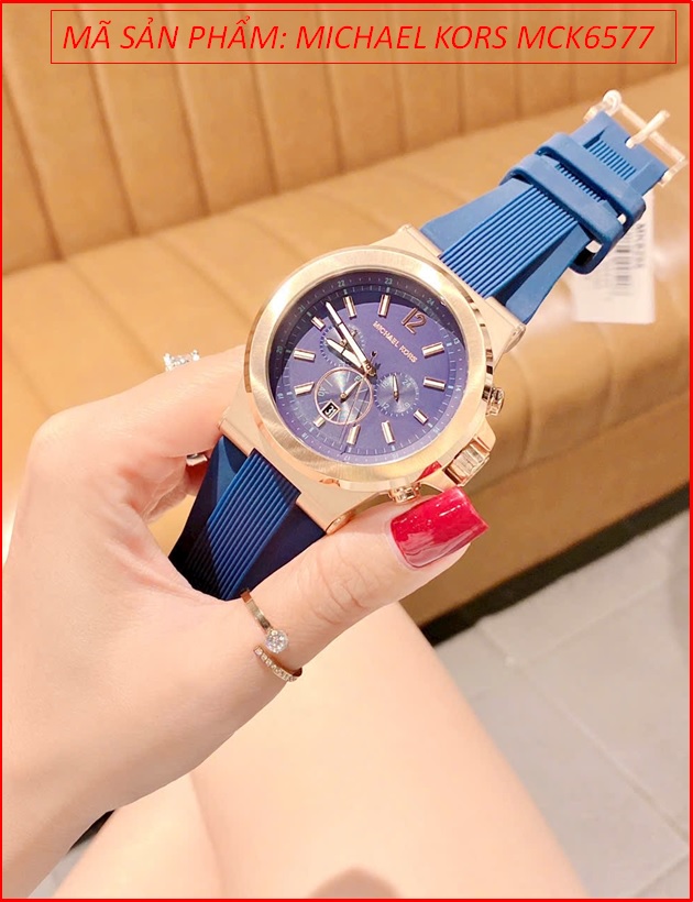 dong-ho-nam-michael-kors-dylan-mat-chronograph-rose-gold-day-sillicone-xanh-timesstore-vn