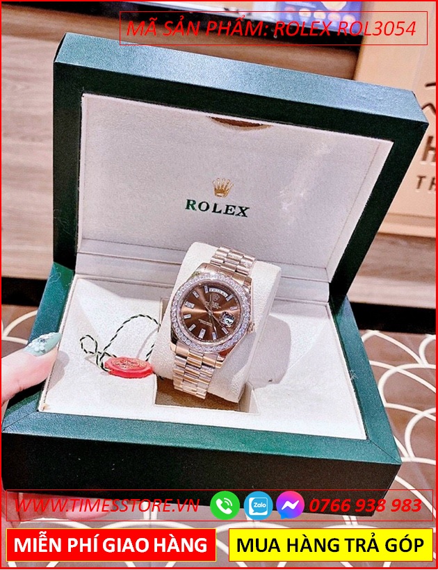 dong-ho-nam-rolex-f1-automatic-2-lich-mat-nau-day-demi-timesstore-vn